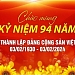Kỷ niệm 94 năm Ngày thành lập Đảng Cộng sản Việt Nam